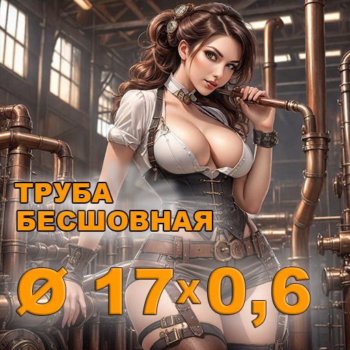 Труба бесшовная диаметр 17х0,6