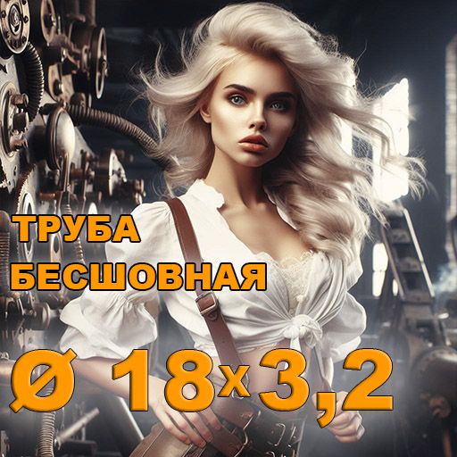 Труба бесшовная диаметр 18х3,2