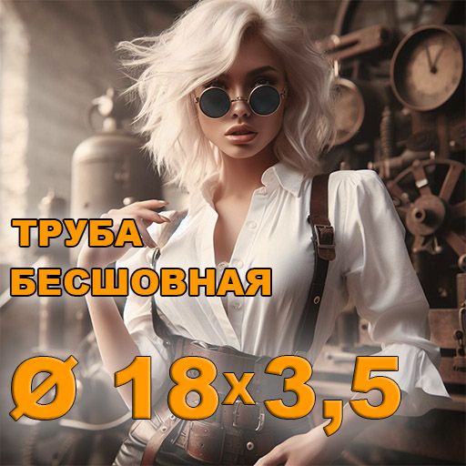 Труба бесшовная диаметр 18х3,5