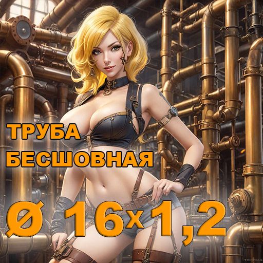 Труба нержавеющая диаметр 16х1,2