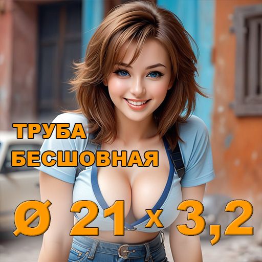 Труба бесшовная диаметр 21х3,2