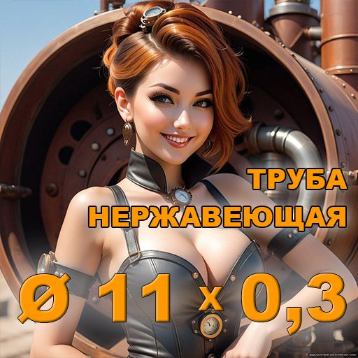 Труба нержавеющая диаметр 11х0,3