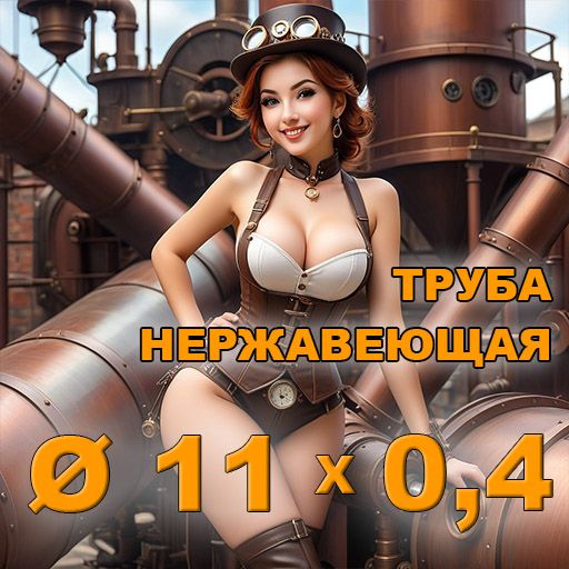 Труба нержавеющая диаметр 11х0,4