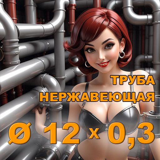 Труба нержавеющая диаметр 12х0,3