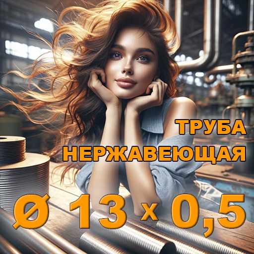 Труба нержавеющая диаметр 13х0,5