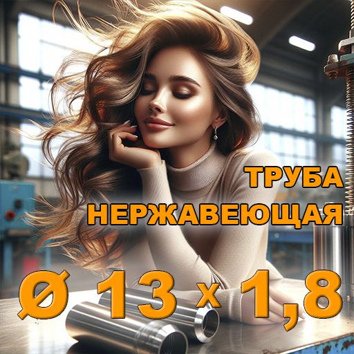 Труба нержавеющая диаметр 13х1,8