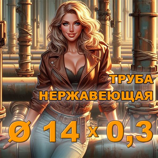 Труба нержавеющая диаметр 14х0,3