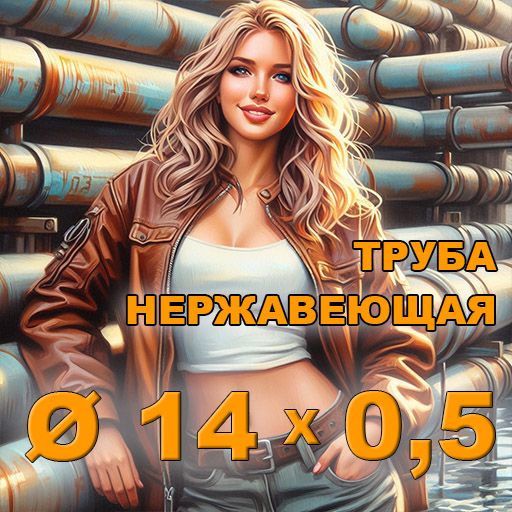 Труба нержавеющая диаметр 14х0,5