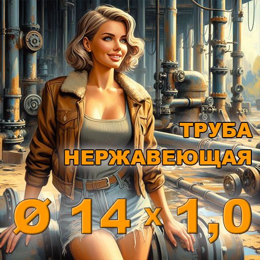 Труба нержавеющая диаметр 14х1,0