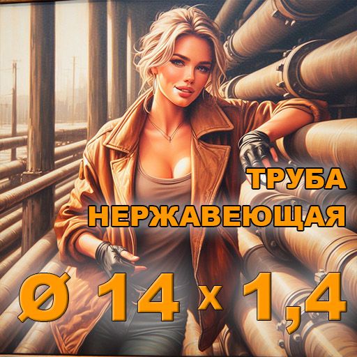 Труба нержавеющая диаметр 14х1,4