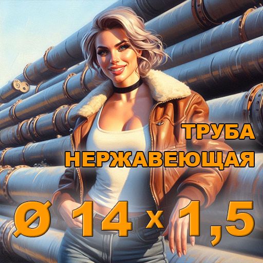 Труба нержавеющая диаметр 14х1,5