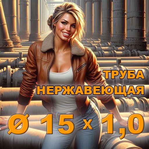 Труба нержавеющая диаметр 15х1,0