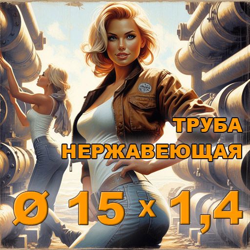 Труба нержавеющая диаметр 15х1,4