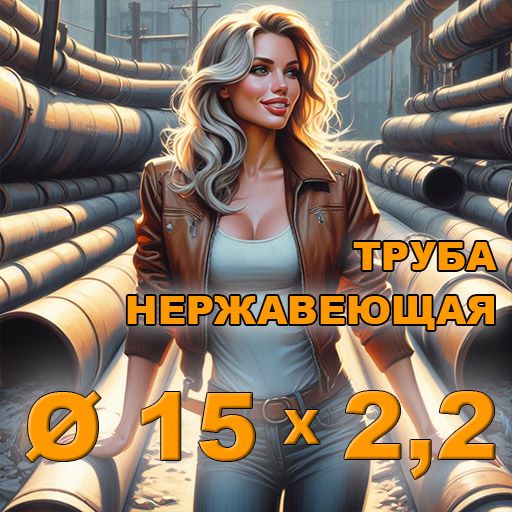 Труба нержавеющая диаметр 15х2,2