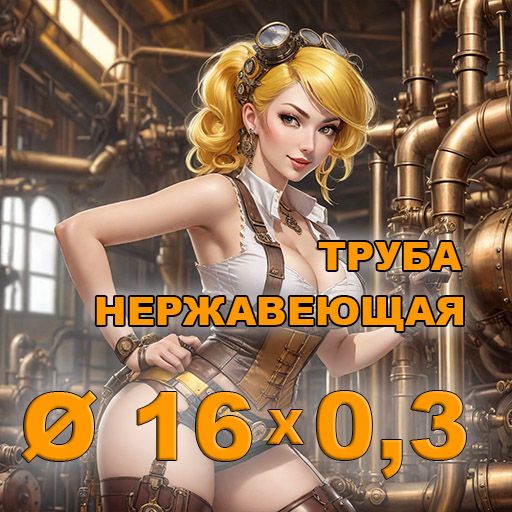 Труба нержавеющая диаметр 16х0,3