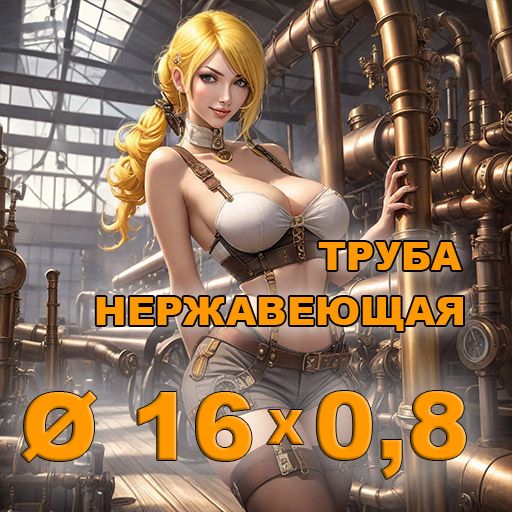 Труба нержавеющая диаметр 16х0,8