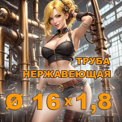 Труба нержавеющая диаметр 16х1,8