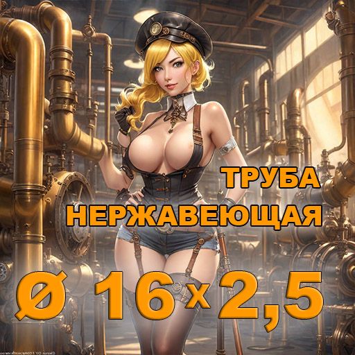 Труба нержавеющая диаметр 16х2,5