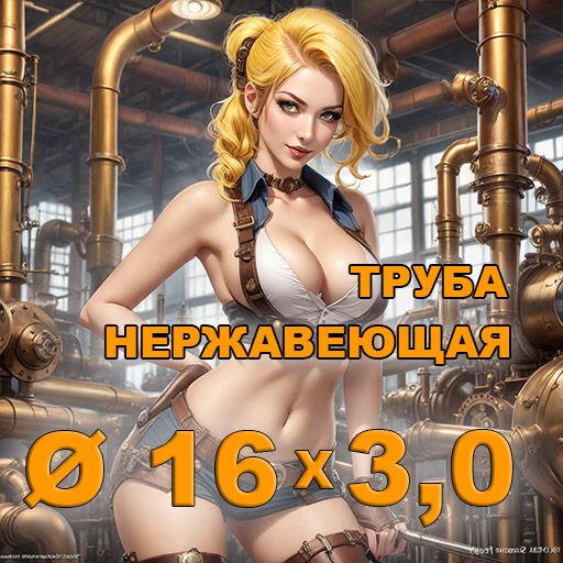 Труба нержавеющая диаметр 16х3,0