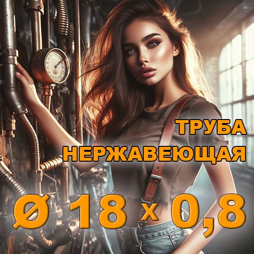 Труба нержавеющая диаметр 18х0,8