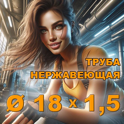 Труба нержавеющая диаметр 18х1,5