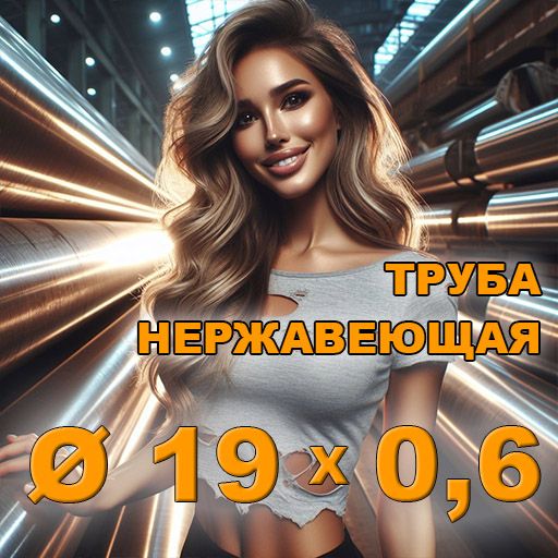 Труба нержавеющая диаметр 19х0,6