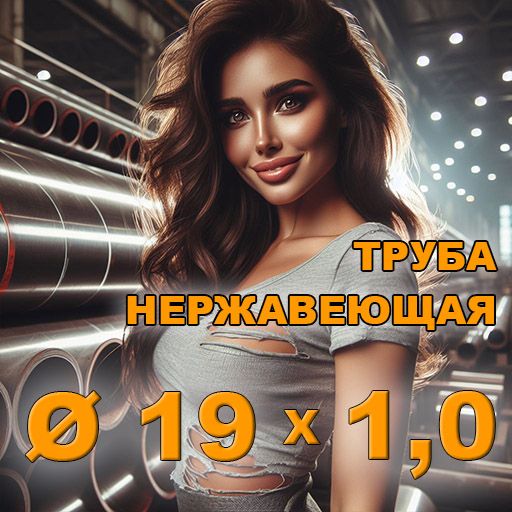 Труба нержавеющая диаметр 19х1,0