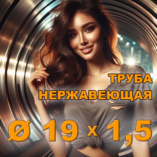 Труба нержавеющая диаметр 19х1,5