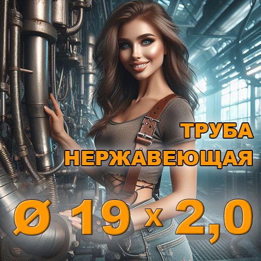 Труба нержавеющая диаметр 19х2,0