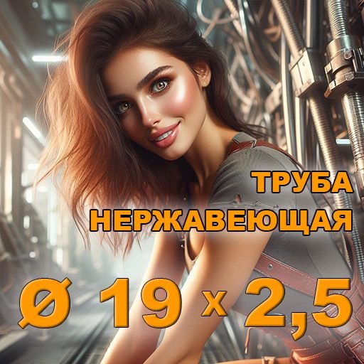 Труба нержавеющая диаметр 19х2,5