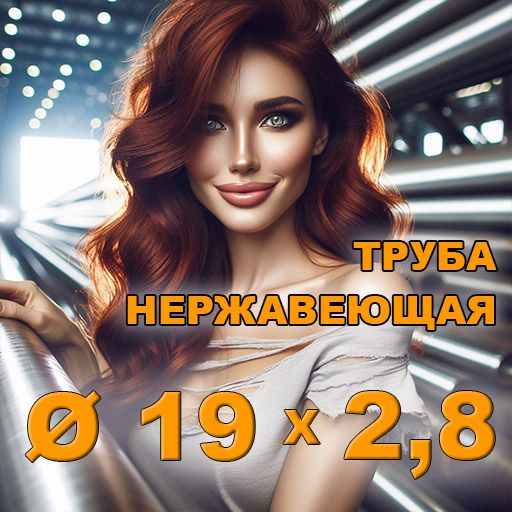 Труба нержавеющая диаметр 19х2,8