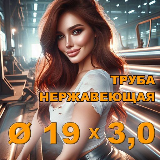 Труба нержавеющая диаметр 19х3,0