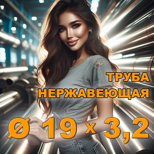 Труба нержавеющая диаметр 19х3,2