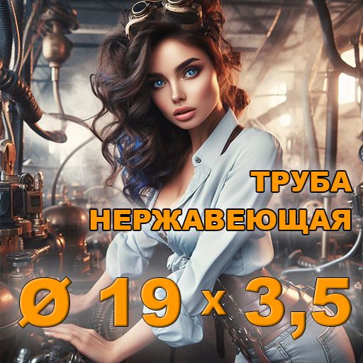 Труба нержавеющая диаметр 19х3,5