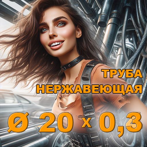 Труба нержавеющая диаметр 20х0,3