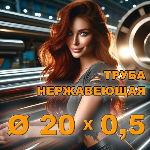 Труба нержавеющая диаметр 20х0,5