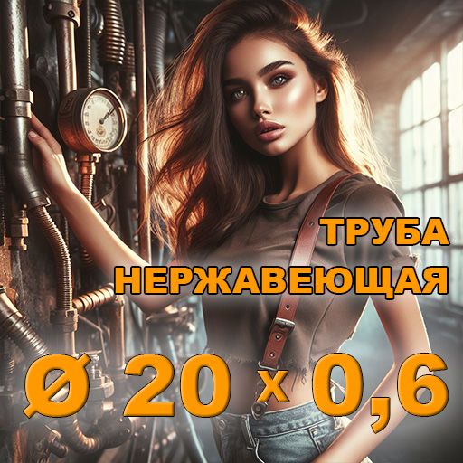 Труба нержавеющая диаметр 20х0,6