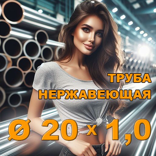 Труба нержавеющая диаметр 20х1,0