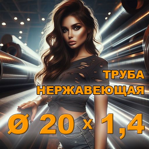 Труба нержавеющая диаметр 20х1,4