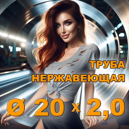 Труба нержавеющая диаметр 20х2,0