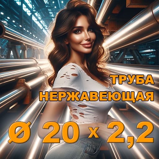 Труба нержавеющая диаметр 20х2,2