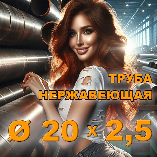 Труба нержавеющая диаметр 20х2,5