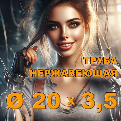 Труба нержавеющая диаметр 20х3,5