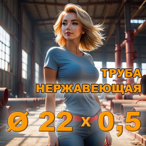 Труба нержавеющая диаметр 22х0,5