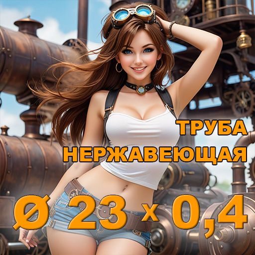 Труба нержавеющая диаметр 23х0,4