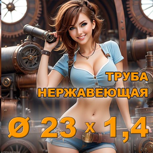 Труба нержавеющая диаметр 23х1,4