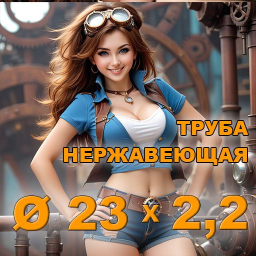 Труба нержавеющая диаметр 23х2,2