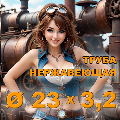 Труба нержавеющая диаметр 23х3,2