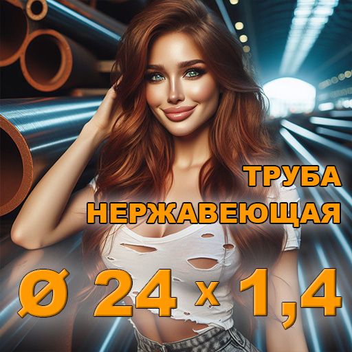 Труба нержавеющая диаметр 24х1,4