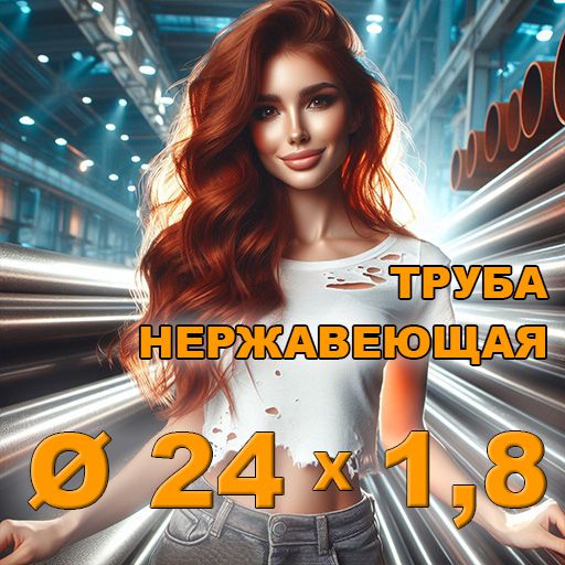 Труба нержавеющая диаметр 24х1,8